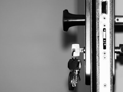 Keys in Door