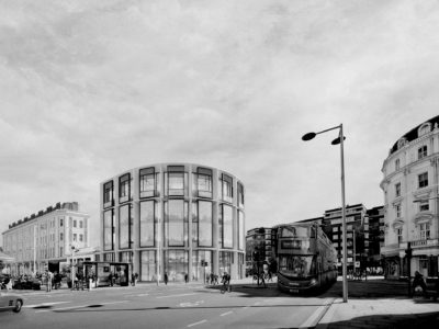 South Kensington Station - Bullnose Building