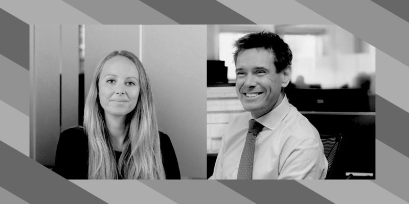 Rob Codling and Ali Farrell