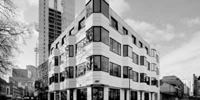 External shot of office building