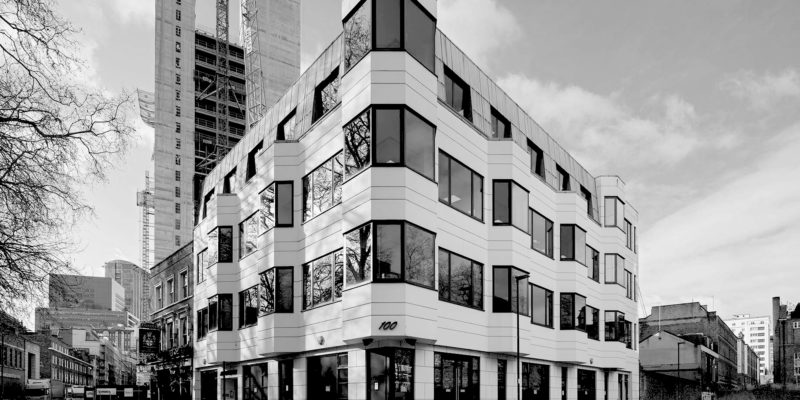 External shot of office building
