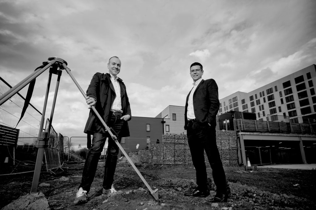 L-R – Chris Thomson, Citu MD and Ian Pickering, head of development finance for Together.