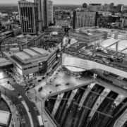 UK city black and white