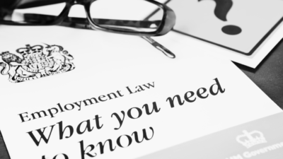 Employment law: what you need to know document in black and white