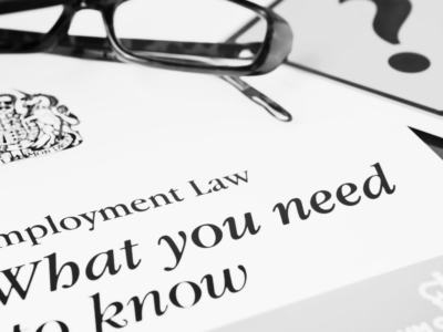 Employment law: what you need to know document in black and white