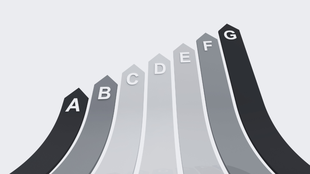 EPC Rating Black and White