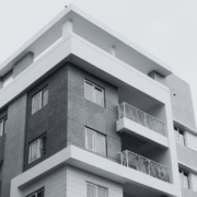 Build-to-rent - picture of top floor flat with balcony