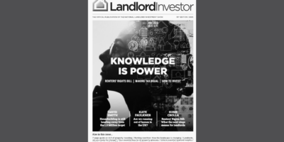 Front cover of magazine with picture of knowledge is power