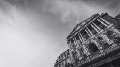 Bank of England photo looking upwards