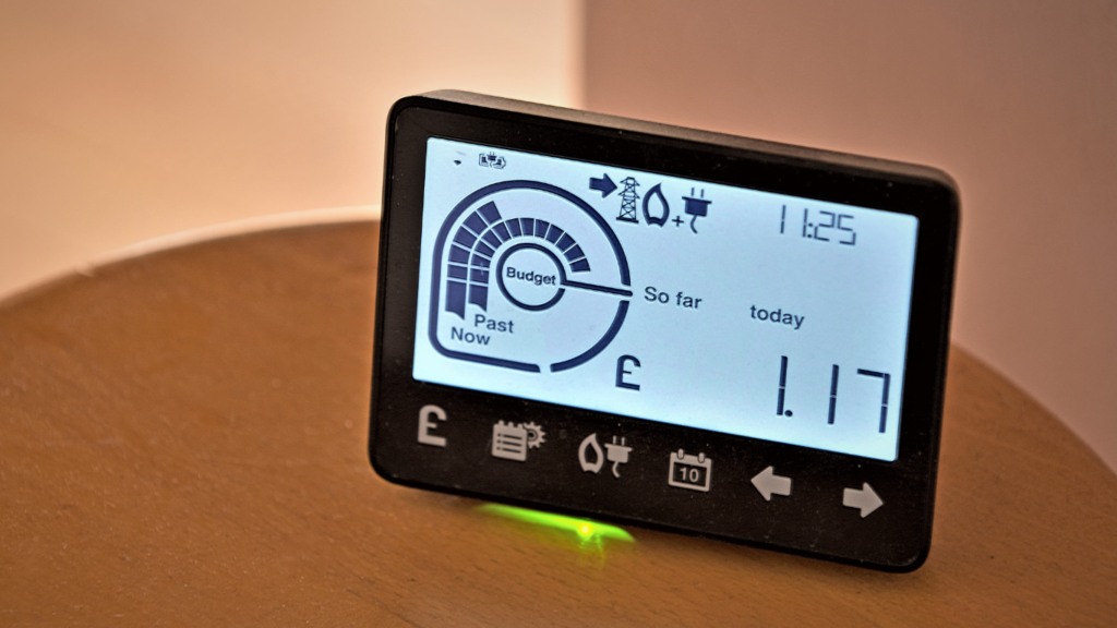 Picture of Energy Smart Meter on table