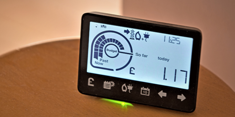 Picture of Energy Smart Meter on table