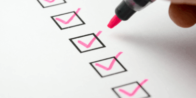 Paper with checklist