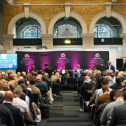 Panel and group of people