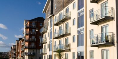 Picture of residential flats with balconies