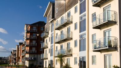 Picture of residential flats with balconies